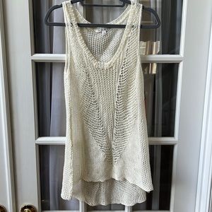 CABI crochet tank.